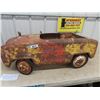 Image 1 : Vintage Pressed Metal Pedal Car- Rough Condition