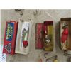 Image 2 : 18 Fishing Lures, Some Wood, Some Muskee Lures, & 2 Tackle Boxes