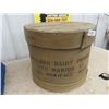 Image 2 : Cheese Box w Medo-land Dairy Product Label, St. Boniface MB & Large Basket