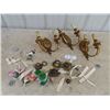 Image 1 : Coal Oil Lamp Burners, & Wicks, Mantles, & Wall Mount Light Fixtures