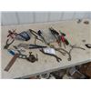 Image 1 : Hand tools, Wrenches, 1/2" Air Ratchet, Small Vice, Screwdirvers, Pliers, Drill Bits Plus More
