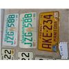 Image 2 : 11-MB & SK License Plates - Auto & Snomobile