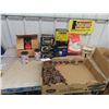 Image 1 : 20' Towing Chain , Brake Pads, Oil Filters, & Headlights