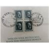 Image 2 : Apr 20th, 1937 German Hitler Souvenir Sheet Rare Swastika Cancels