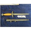Image 1 : German Luftwagge Dagger 9" Blade Stainless w Scabbord