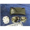 Image 1 : Vancouver Police Aviator Sunglasses & Case - Dept of State Correction Badge