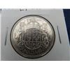 Image 2 : Canada 1949 Half- Dollar .800 Silver AU 50
