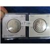 Image 1 : Canada 1964 & 1965 Half-Dollars .800 Silver MS 63