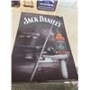 Image 3 : 24" x 36 Hard Mounted Molson Beer Lable Sign & 18" x 26" Holographic Jack Daniels Sign