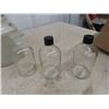 Image 2 : 4 Various Sizes Jugs & Crocks & Liquor Bottles & Pharmacy Bottles