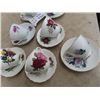 Image 2 : 9 Diff Bone China Made in England C &S