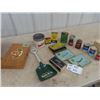 Image 1 : Various Tins- Cigarette, Tobacco, Auto Product, Blue Ribbon, Spice Plus More!