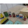 Image 3 : Various Tins- Cigarette, Tobacco, Auto Product, Blue Ribbon, Spice Plus More!