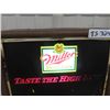 Image 3 : Miller Light Up Physchedelic Motion Sign 15.5" x 15.5"