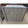 Image 1 : MEtal Mail Boxes -21 Slots w Keys 31" x 35"
