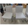 Image 2 : 4 Upholstered Kitchen Chairs