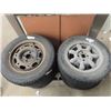 Image 2 : 2 Sets of 4 Tires & Rims 1) 185/65 R 14 & 1) 195/60R 14