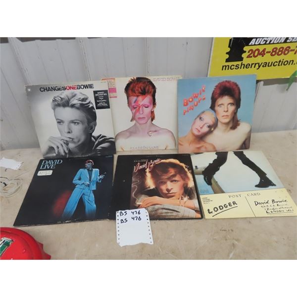 6 David Bowie Records