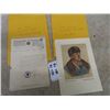 Image 1 : German Military Commemorative Letter, For Political Action, & Prints Used for Propeganda Postcards