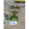 Image 2 : (DC) Aladdin Lamp w Painted Shade- no Burner Or Chimney