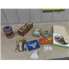 Image 1 : Kaiser 100th Anniversay RCMP Plate,  Whiz Bang Vintage Ammo Box - No Ammo, New Duck Call, Legion TP 