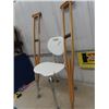 Image 2 : Bath Chair & Crutches