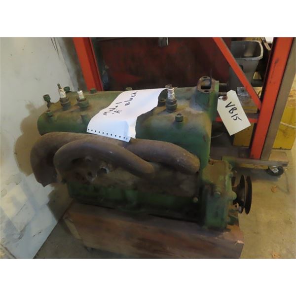 2 Ford Model A Engines - 1 is on an Engine Stand