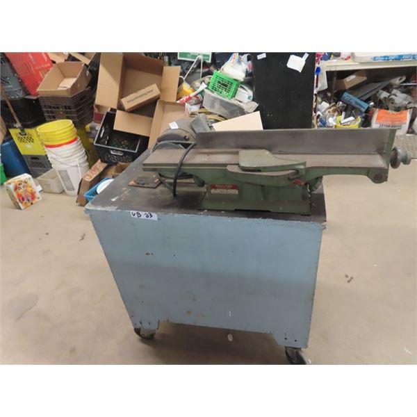 Porter Cable Mdl 7-09 Planer Cabinet w Castors