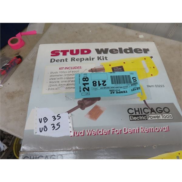 New Stud Welder Dent Repair Kit