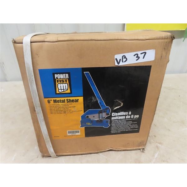 New Powre Fist 6" Metal Shear