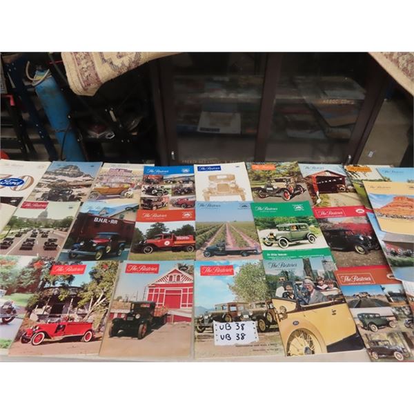 Approx 78 Model A News , The Restorer, Plus 1970's & 80's Magazines
