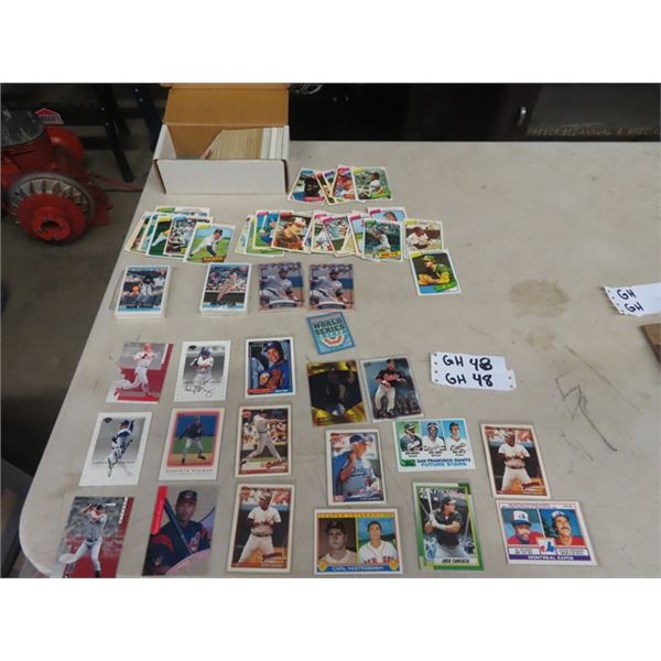 Over 20 Baseball Cards, Opee Chee MVP & More Jose Canseco, Scott Ruffcorn, Cap Ripkin & More!