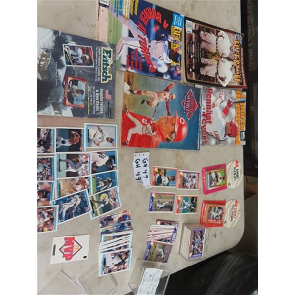 Baseball Magazines, 1990 Rookie Cards, 110 Nolan Ryan Set, Set of MVP Cards