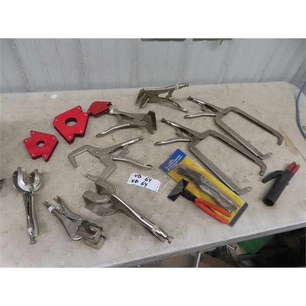 WEdling Vice Grip Clamps, Welding Magnets, Plus More!