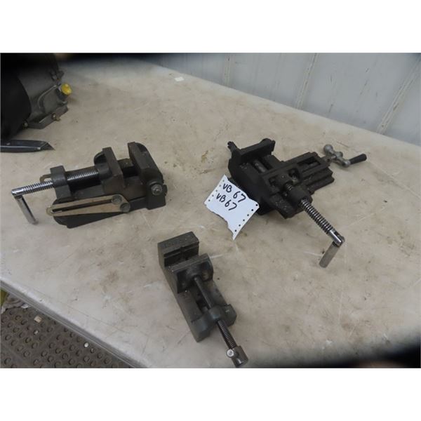 3 Drill Press Vices