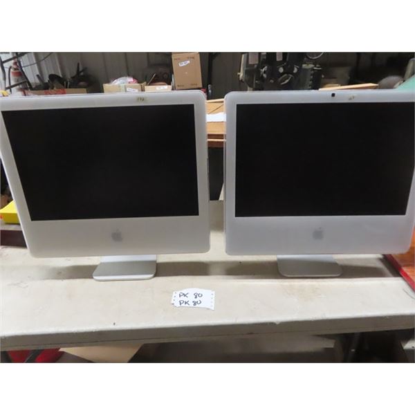 2 I MAC 21" Monitors