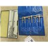 Image 4 : Measuring Devices, 2 Micrometers, 2 Calipers, 1) 12" 1) Telescopy Gauge