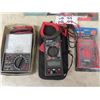 Image 2 : 6 Various Testers- Ohms, Multimeter, & Clamp Meter