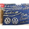 Image 2 : Over 50 Plus Auto Chrome Emblems, Coaugar, VW, Fairlane, Monte Carlo, Colt, Bonneville , Ranchero  P