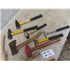Image 2 : Approx 12 Hammers, Hatchet, Ball Peine Hammer, Claw, Sledge , Brass & Rubber Mallet