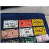Image 2 : 16 Bicylce License Plates, 1954, 1955, 1967 & 1970's