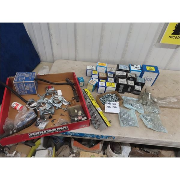 New Hardware Bolts, SCrews, Nuts, Clamps Battery Terminal Plus More!