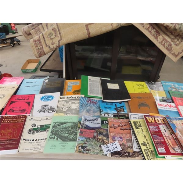Over 50 Model A Forsd Retore Magazines, Manuals, Tech Books, Clock Mags & Brochures Plus