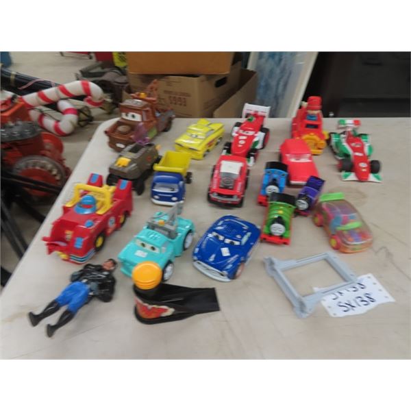(SX) Approx 17 Cars, Toys, Thomas The Train, Play Skool, & More!