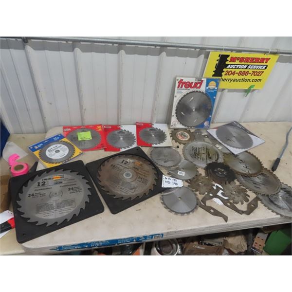 Circ Saw Blades, New & Used