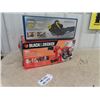 Image 1 : B & D 3 Pc - 18 Volt Tools, Drill, Saw, Flashlight , Elec Chicago Double Cut Saw