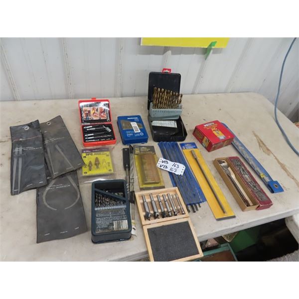 Drill Bits, Forestry Bits, Many New Measuring Devices