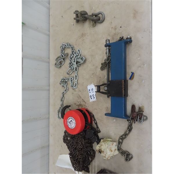 2 Ton Chain Hoist, Engine Lift Leveller, Plus More!