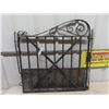 Image 1 : Old Wrought Iron Yard Gate 36" X 34: