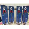 Image 1 : 4 Decor Lamp Posts- Adjusts 24" -32"